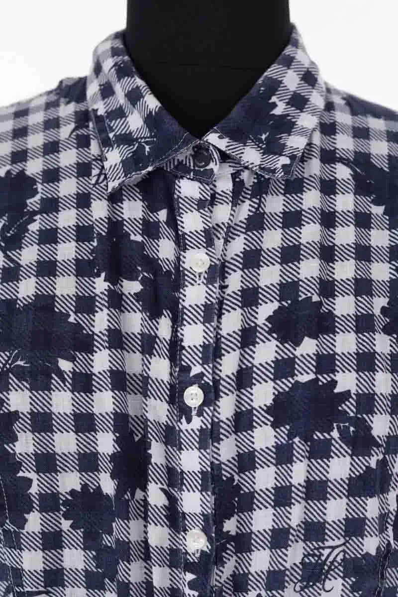 Top sans manche Tommy Hilfiger Marine en Lin