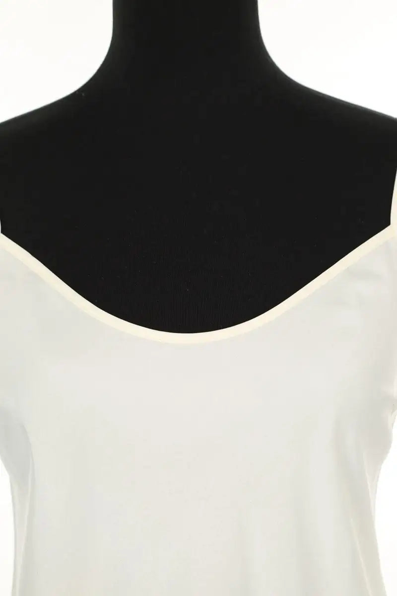 Top sans manche Tory Burch Beige en Viscose