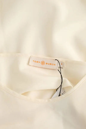 Top sans manche Tory Burch Beige en Viscose