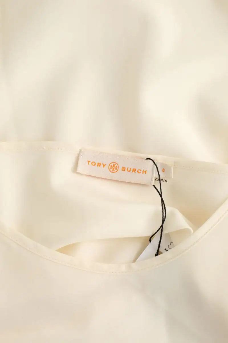 Top sans manche Tory Burch Beige en Viscose