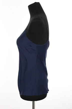 Top sans manche Tory Burch Marine en Viscose