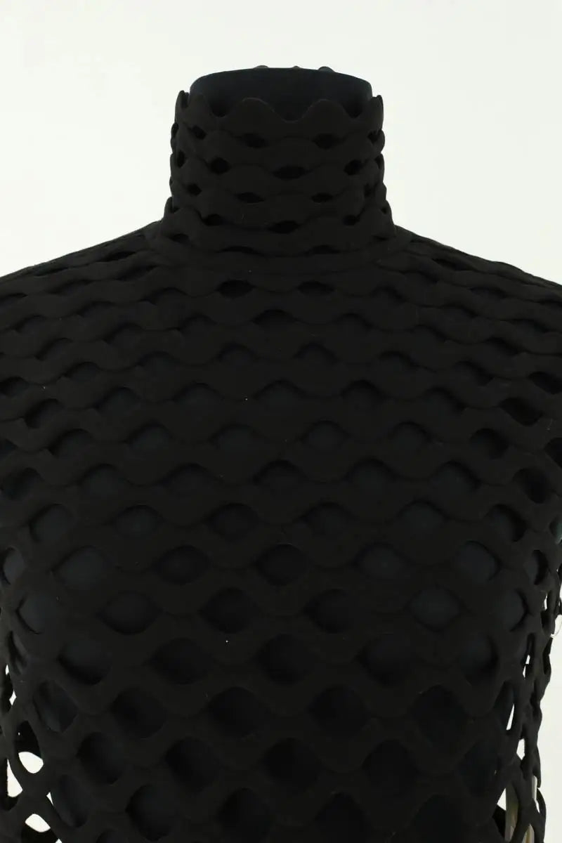 Top sans manche Valentino Noir en Synthétique