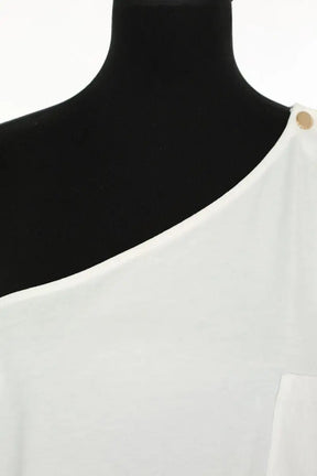 Top sans manche Vanessa Bruno Blanc en Coton