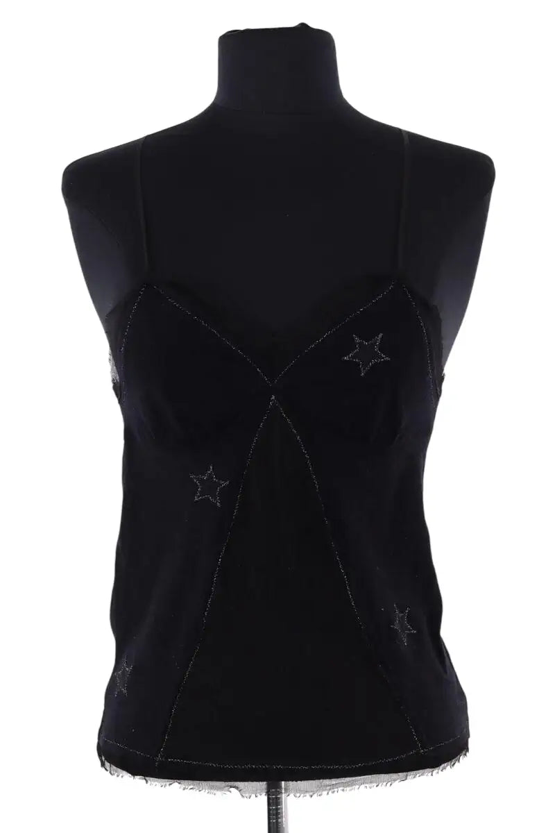 Top sans manche Vanessa Bruno Noir en Laine, taille S - Seconde Main
