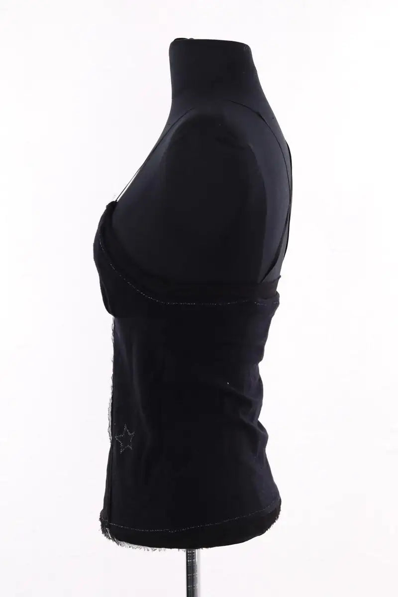 Top sans manche Vanessa Bruno Noir en Laine