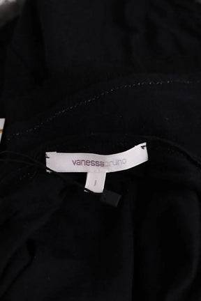 Top sans manche Vanessa Bruno Noir en Laine