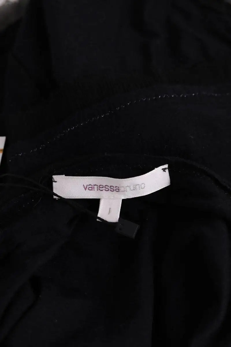 Top sans manche Vanessa Bruno Noir en Laine
