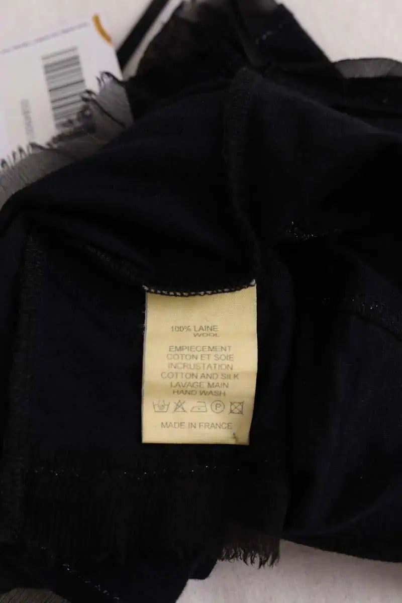 Top sans manche Vanessa Bruno Noir en Laine