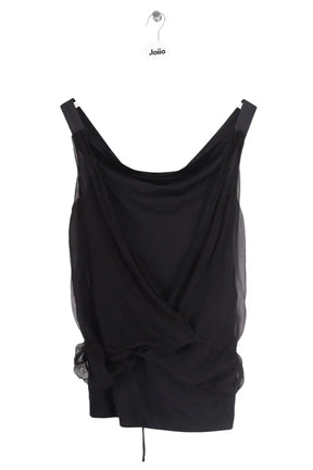 Top sans manche Vanessa Bruno Noir en Soie, taille S - Seconde Main