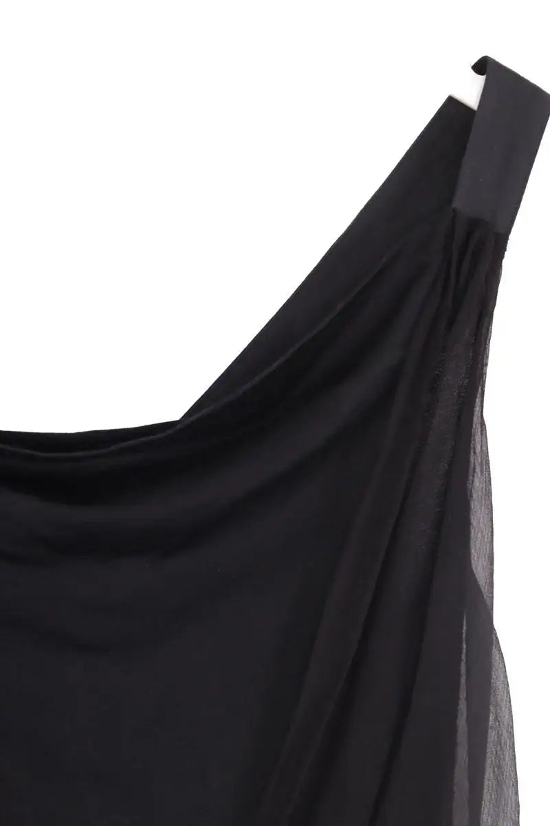 Top sans manche Vanessa Bruno Noir en Soie