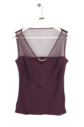 Top sans manche Vanessa Bruno Violet en Soie, taille S - Seconde Main