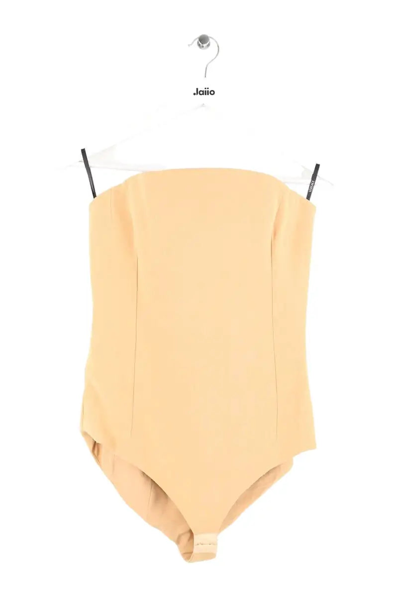 Top sans manche Versace Beige en Synthétique, taille M - Seconde Main