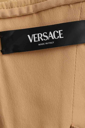 Top sans manche Versace Beige en Synthétique
