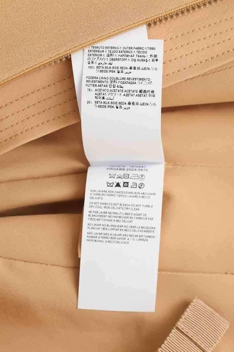 Top sans manche Versace Beige en Synthétique