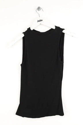 Top sans manche Versace Noir en Synthétique