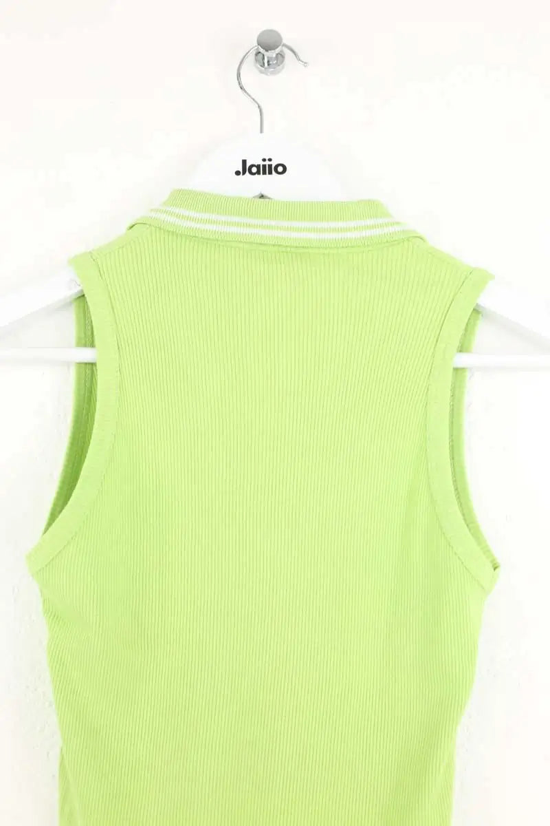Top sans manche Versace Vert en Coton