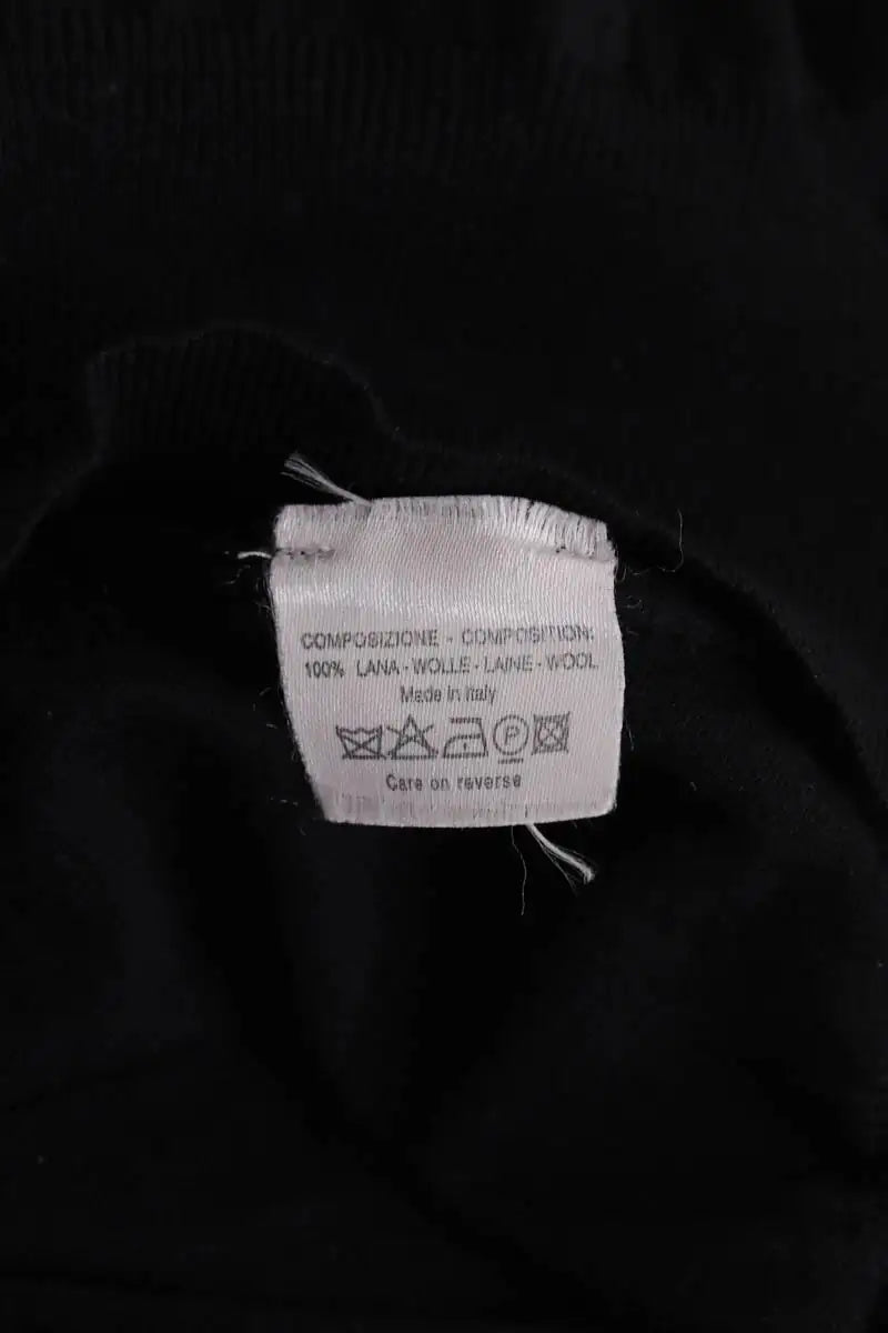 Top sans manche Yves Saint Laurent Noir en Laine