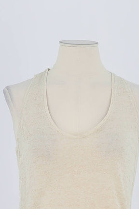 Top sans manche Zadig & Voltaire Beige en Lin
