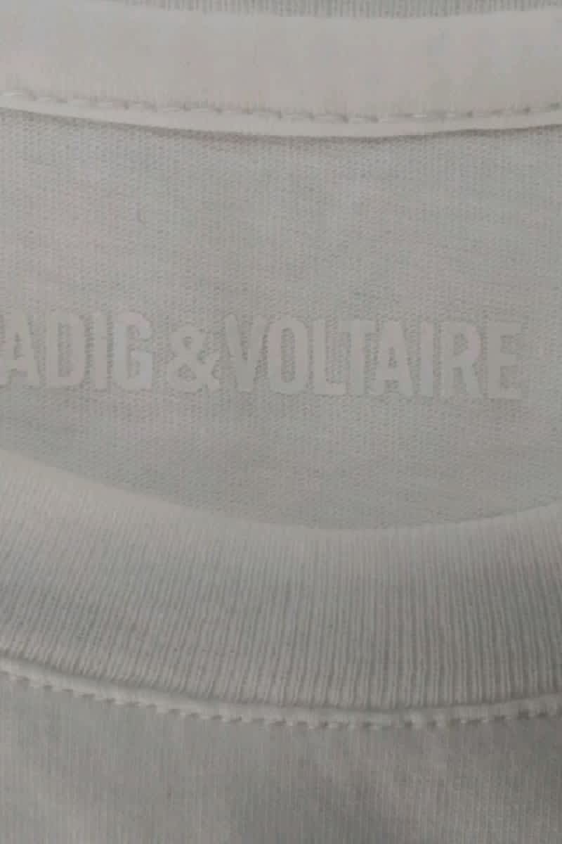 Top sans manche Zadig & Voltaire Blanc en Coton