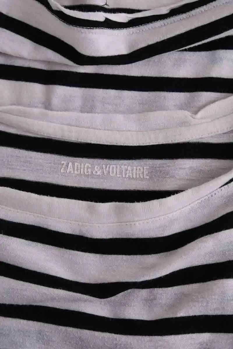 Top sans manche Zadig & Voltaire Blanc en Coton