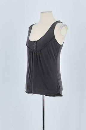 Top sans manche Zadig & Voltaire Gris en Coton