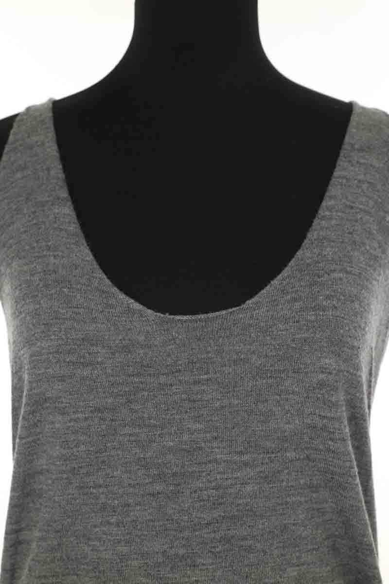 Top sans manche Zadig & Voltaire Gris en Laine