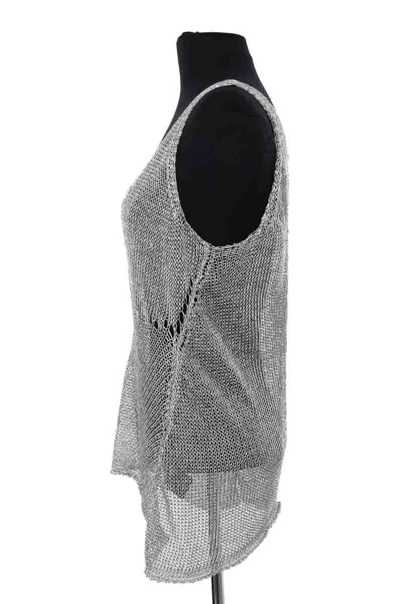 Top sans manche Zadig & Voltaire Gris en Viscose