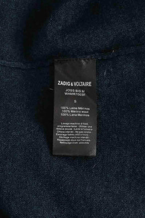 Top sans manche Zadig & Voltaire Marine en Laine