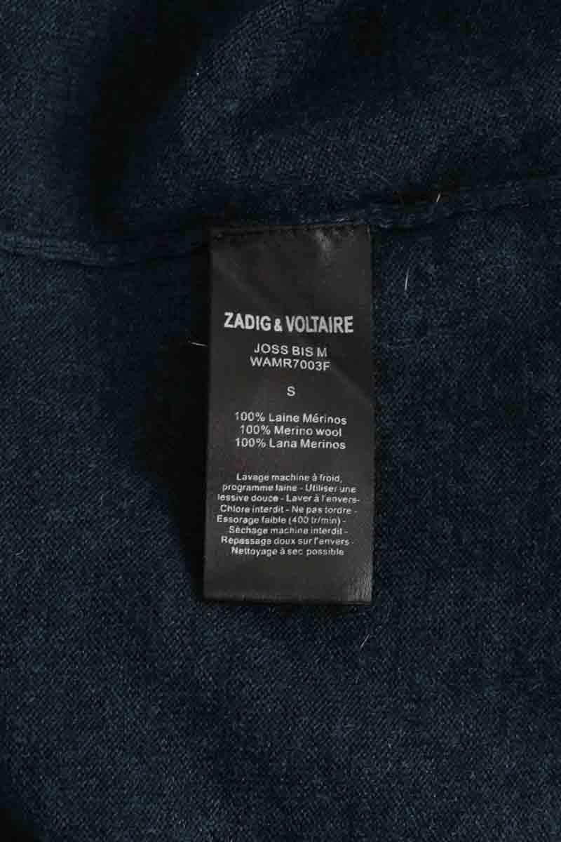 Top sans manche Zadig & Voltaire Marine en Laine