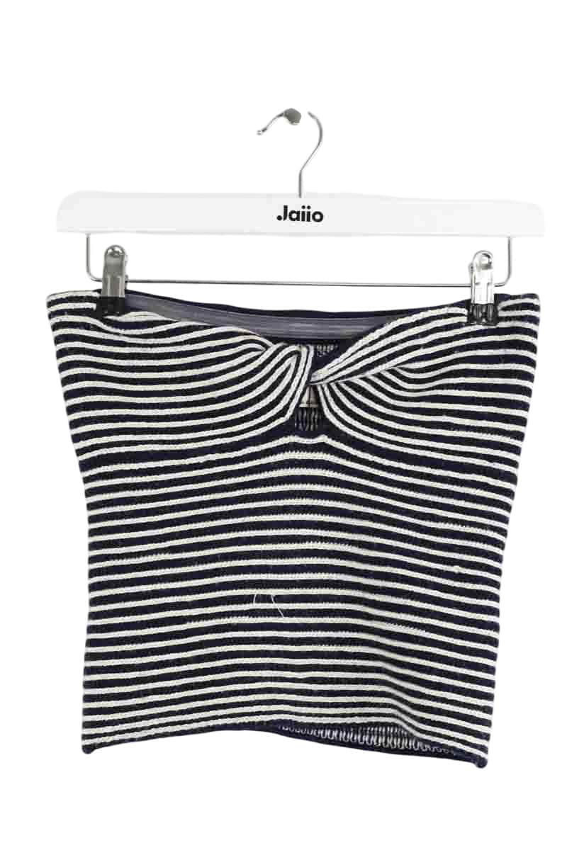 Top sans manche Zadig & Voltaire Marine en Laine, taille XS - Seconde Main