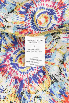 Top sans manche Zadig & Voltaire Multicolore en Soie