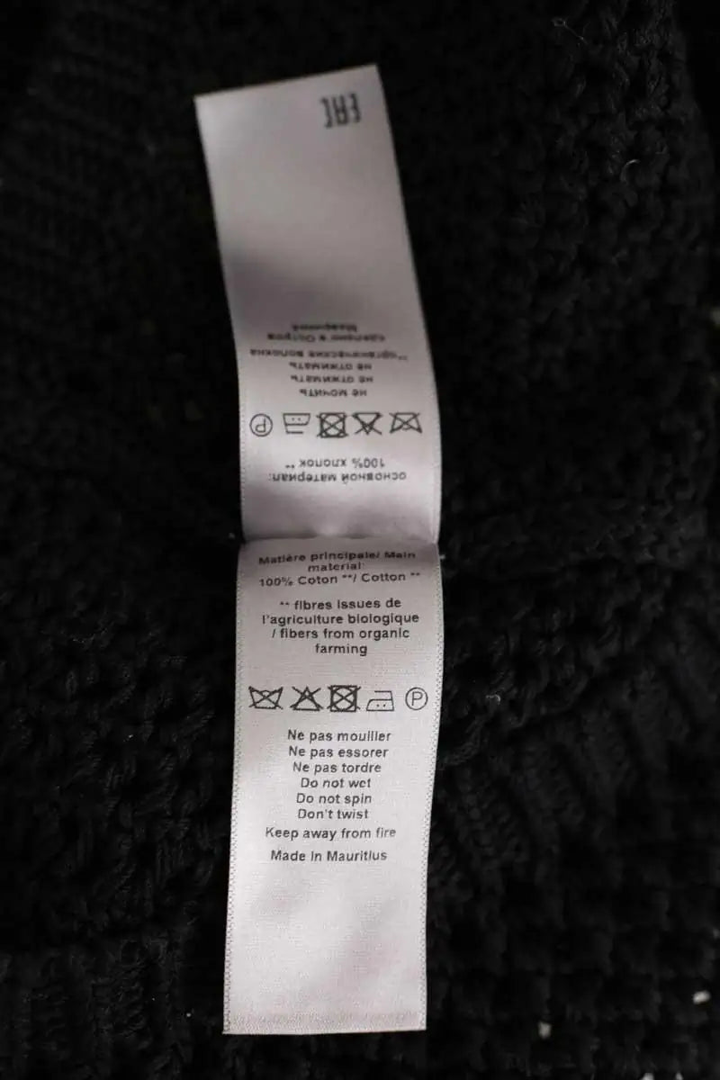 Top sans manche Zadig & Voltaire Nabya crochet Noir en Coton