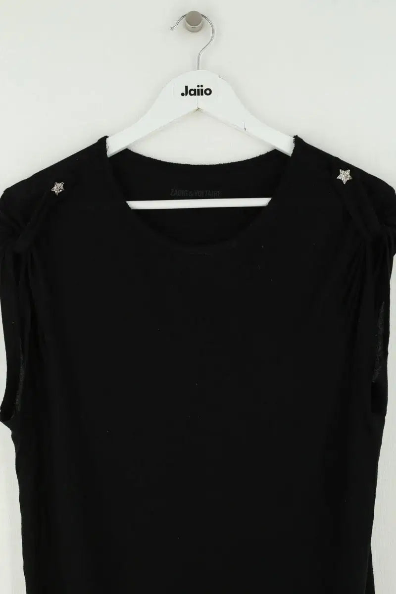 Top sans manche Zadig & Voltaire Noir en Coton