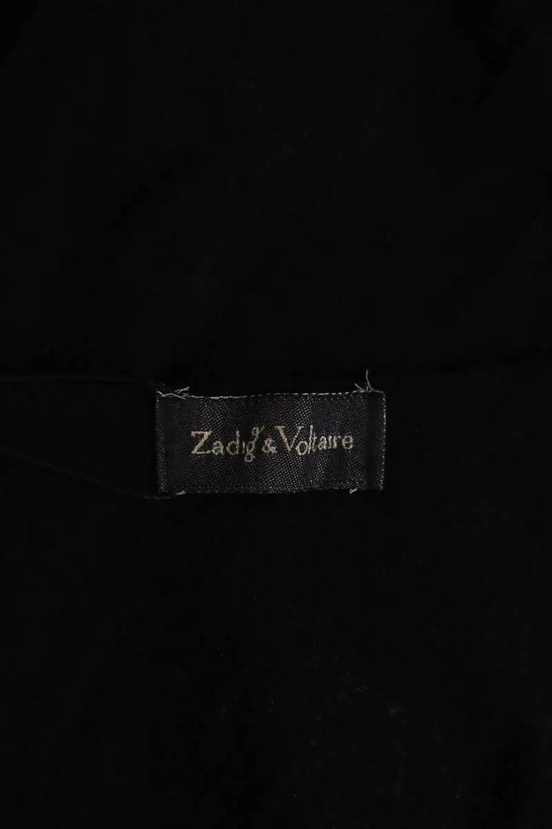 Top sans manche Zadig & Voltaire Noir en Laine