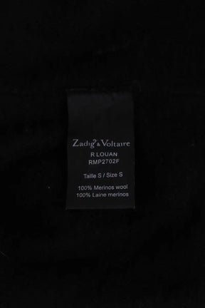 Top sans manche Zadig & Voltaire Noir en Laine