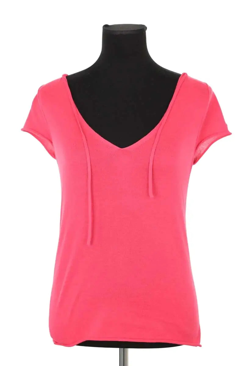 Top sans manche Zadig & Voltaire Rose en Coton, taille S - Seconde Main