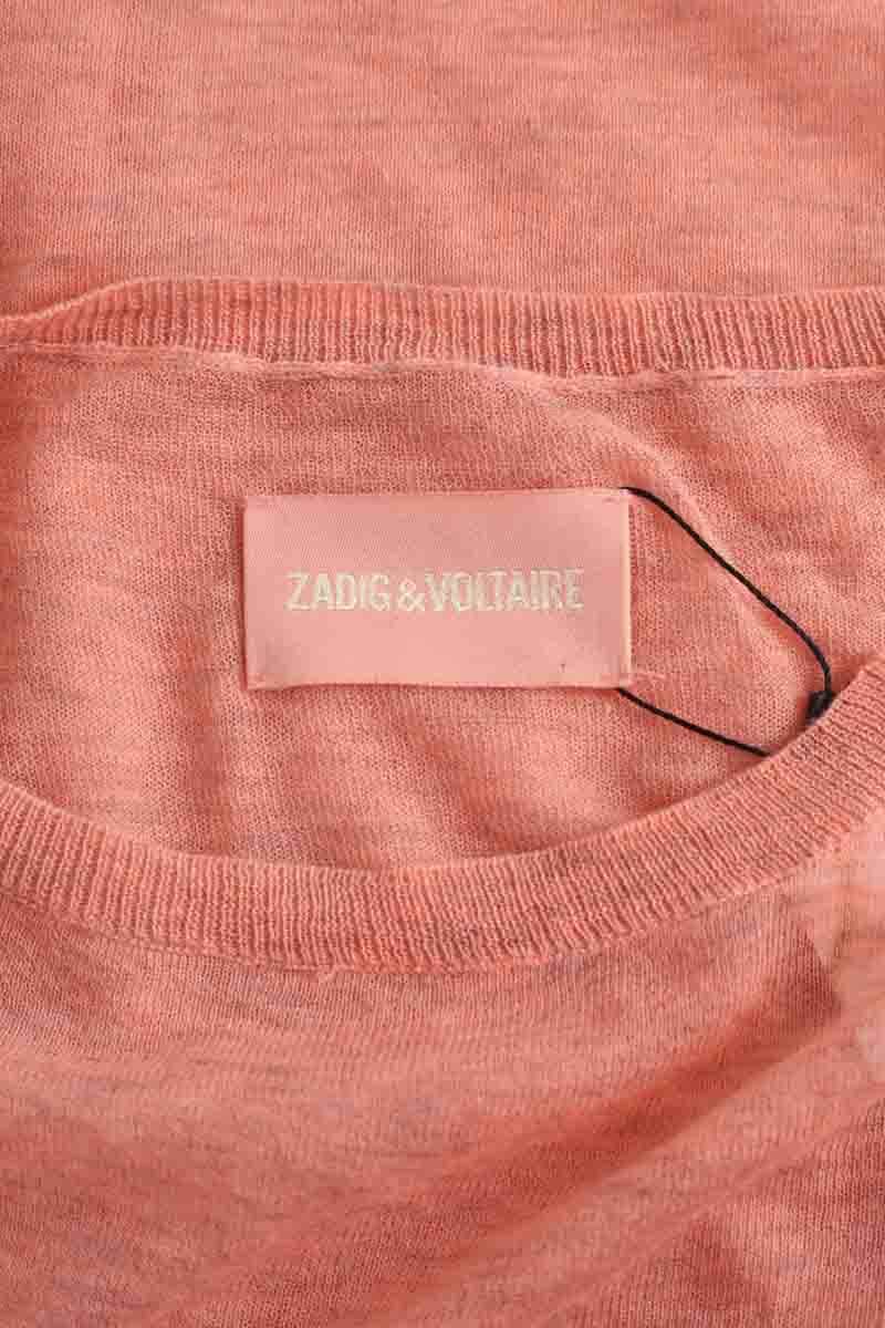 Top sans manche Zadig & Voltaire Rose en Polyester