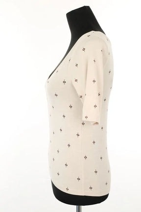 Top Sessun Beige en Viscose
