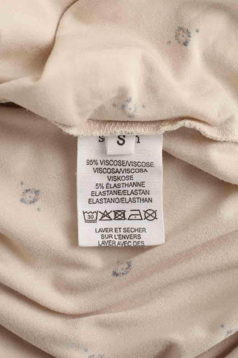 Top Sessun Beige en Viscose
