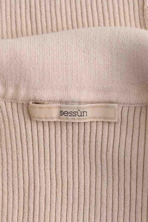 Top Sessun Jodi Ecru en Coton