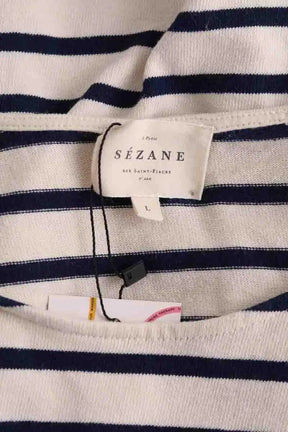Top Sézane Beige en Coton