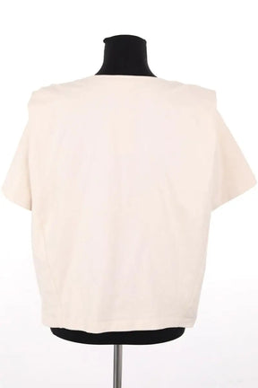 Top Sézane Beige en Coton