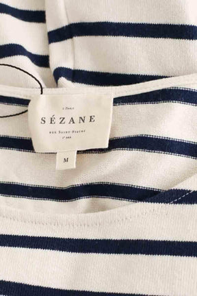 Top Sézane Beige en Coton