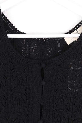 Top Sézane Noir en Coton