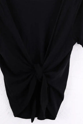 Top Sézane Noir en Coton