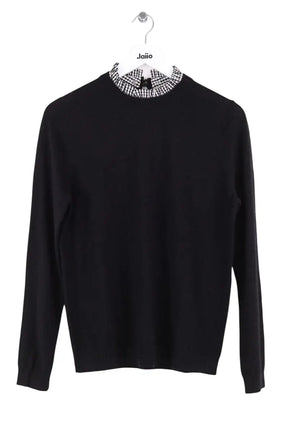 Top Sézane Noir en Coton, taille M - Seconde Main