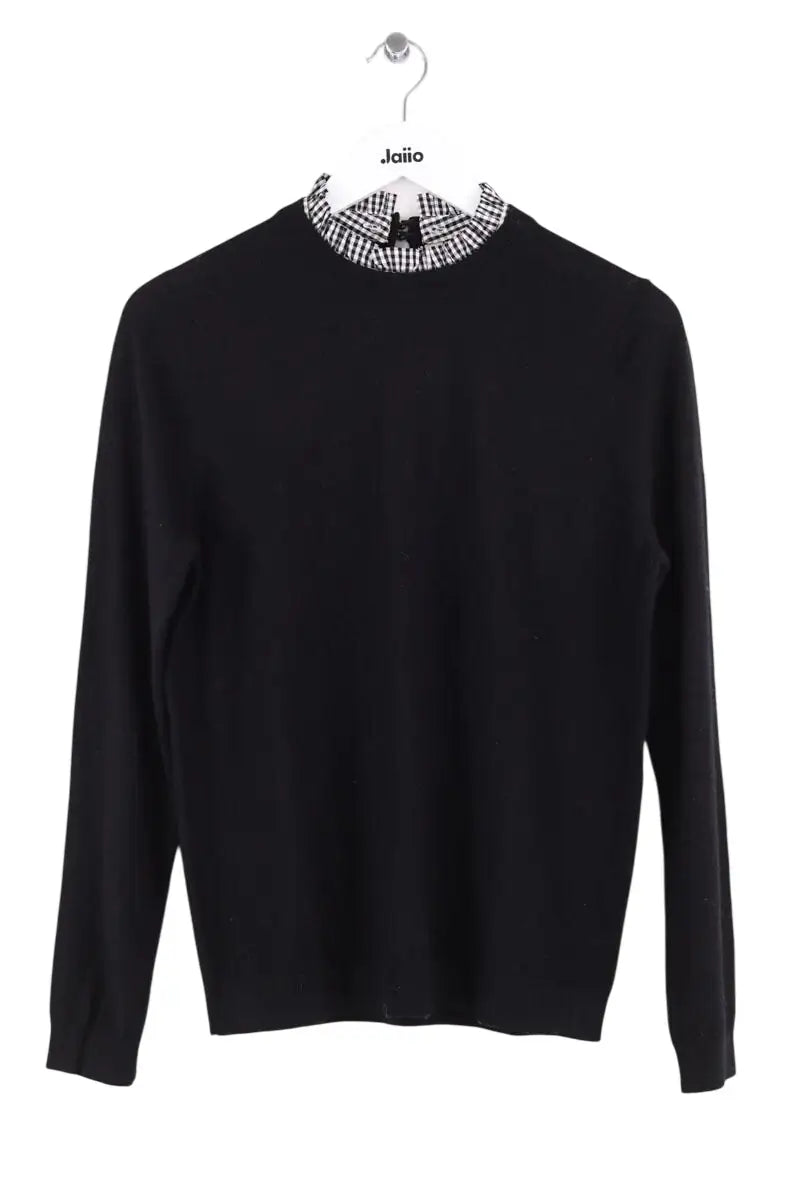 Top Sézane Noir en Coton, taille M - Seconde Main