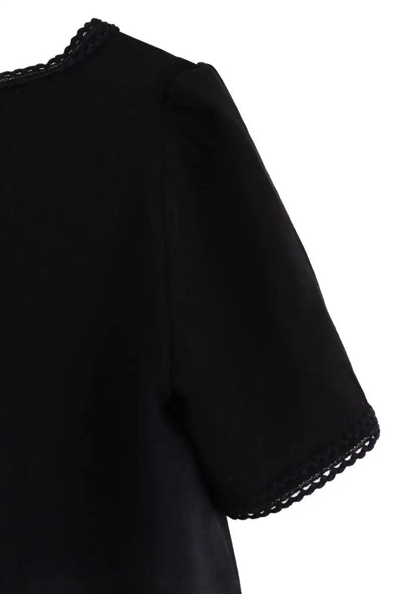 Top Sézane Noir en Synthétique