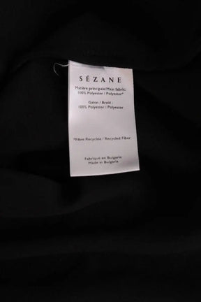 Top Sézane Noir en Synthétique