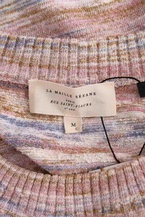 Top Sézane Rose en Viscose